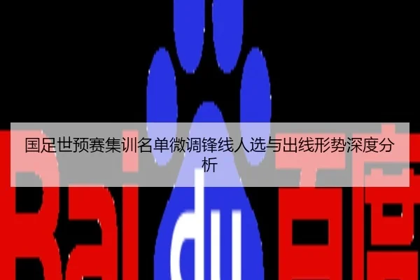 国足世预赛集训名单微调锋线人选与出线形势深度分析